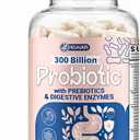 5-in-1 Probiotic Prebiotic Postbiotic, Digestive Enzymes & Herbs, 180 CT