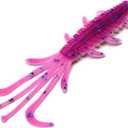 Adygil Fishing ADSL210/BRC55 Soft Silicone Lures for Bass, Trout, Crappie, 60pcs/Pack, 6 Colors, 10pcs Each Color.
