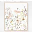 Wildflower Print 3Pack, Floral Art, Print Art Floral Wall Botanical Housewarming Home Decor Wildflower Wall Photo Poster,41