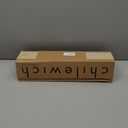 Chilewich Mini Basketweave Placemats in Dark Walnut - Set of 4 - Easy Care Woven Tabletop Textiles - Indoor/Outdoor - 19" x 14" Rectangle