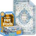 Washable Pee Pads for Dogs, 2 Pack Reusable Puppy Training Pads 48"x32" Super Absorbent Waterproof Dog Training Pads, Non-Slip Potty Pads, Whelping Pads Litter Mat