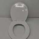 Mayfair Toilet Seat Close Toilet Seat Smooth Surface Matches Bathroom Styles