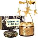 Birthday Gifts for Women, Hummingbird Candle Gift for Women, Unique Scented Birthday Gift for Mom, Grandma, Sister, Friends, Rotatable Candle for Relaxation & Stress Relief