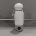 Bear Portable Bottle Warmer for Travel, Milk Warmer for Breastmilk Formula, 17oz Large Capacity Water Warmer with Precise Temp Control, Fast Heating&Long Battery for Travel Car Airplane