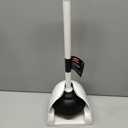 OXO Good Grips Toilet Plunger with Cover, White