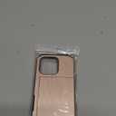 ATRAING Compatible with iPhone 16 Pro Case with Card Holder Dual Layer Heavy Duty Protective Shockproof Hidden Card Slot Slim Wallet Phone Cover for 16 Pro for Women&Men 6.3 inch Rosegold