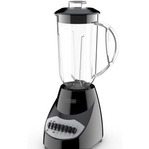 BLACK+DECKER Crush Master Blender, 10-Speeds with Stainless Steel Blades, Black, BL2010BP