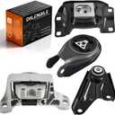 Engine Motor Mount & Trans Mount Fit for 2011 2012 2013 Mazda 3 L4 2.0L- Automatic Trans,Engine Mount Set of 4 Replaces OE# A4402 EM5375 5375 1041779 BBM439060 BBM439060A BBM439060B BBM439060C