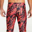 DEVOROPA Men's Swim Jammers Athletic Swimwear Racing Training Team Swimsuit Lap Competition Long Swimming Shorts Size, 30