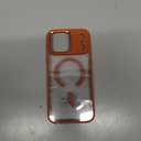 Magnetic for iPhone 17 Pro Max Case Compatible with MagSafe [AI Side Camera Button] Protective Cover Anti Yellowing Shockproof Clear Back Phone case Complement Cosmic Orange