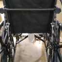 Medline Reclining Wheelchair, 18", with Elevating Leg Rests, Durable Vinyl, 300 lb. Weight Limit, Reclines 90 to 140 Degrees