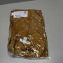 Amazon Essentials womens Wide Rib Long Sleeve Button-up Collared Cardigan (Pants Sold Separately) (XX-Large, Brown)