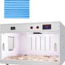 Large Puppy Incubator - Intelligent Constant Temperature Pet Brooder with Air-Warming Design, Suitable for Puppies, Kittens & Small Mammals