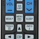 Replacement Remote Control Applicable for Samsung TV UN46EH6000 UN50EH5000 UN55EH6000 UN50EH6000 UN32F5050 UN46EH5000 UN40EH5000 UN37EH5000 UN40EH5050 UN32EH5000FXZA UN32F5050AFXZA UN40EH5000F