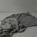 American Baby Company Preschool Bundle Set, a 24" x 48" x 4" Daycare/Preschool Mat Sheet and a 36" x 48" Toddler Blanket, Gray, for Boys and Girls