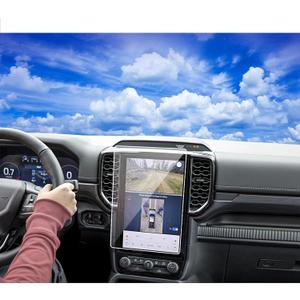 2024 2025 Ford Ranger Screen Protector for Ford Ranger XL/XLT 10.1Inch 2024 Ranger Accessories TouchScreen Clear Display Protector Film infotainment screen protector Tempered Glass Ranger 10.1''