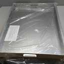 Stainless Steel Gas Stove Top Covers, Large Gas Stove Guard Cover, Stove Top Covers For Gas Stoves And Electric Stoves (L 30" X W 22" X H 2.56") With Non-Slip Silicone Strips-Silver