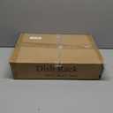 SNTD Dish Drying Rack for Kitchen Counter - Large Dish Rack with Drainboard, Rustproof Dish Drainer with Utensil Holder for Sink, Black