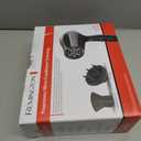 Remington Damage Protection Hair Dryer with Ceramic Ionic Tourmaline Technology, Black, Diffuser and Concentrator, 3 Piece Set