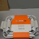 Le Creuset Stoneware Heritage Set 3 Rectangular Dishes, Sea Salt