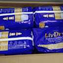 LivDry Ultimate 3XL Adult Incontinence Underwear, Max Absorbant Diapers for Women and Men, XXXL 72” -92" Waist, Leak Proof Cuff, XXX-Large, 36 Count