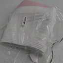 Large Cotton Rope Basket, Woven Storage Basket for Toy, Laundry and Blanket Organizer Basket, Round Hamper Basket with Handles for Kid's Room 17.7"x16.9" (Pink Heart)