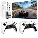 Retro TV Video Game Console: Plug-and-Play with 20K+ Classic Games, 4K HDMI, 23 Emulators & Upgraded Dual Wireless Controllers (64GB)