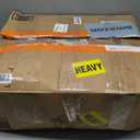 Area Rug 6x9 Vintage Rug: Washable Indoor Medallion Rugs Low Pile Distressed Floor Carpet Retro Accent Rug for Living Room Bedroom Kitchen Dining Table Home Office(Brown/Blue, 6'x9')