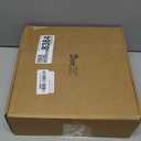 Dingion 8 Pcs 9.8" Small Christmas Cabinets Wreaths Mini Wreaths for Kitchen Window Chair Backs with Ribbon Bell Artificial Greenery for Farmhouse Holiday Decoration (Velvet,Elegant,Dark Red)