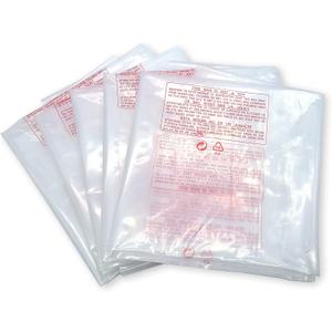 Taytools 5 Pack 31 x 46 Clear Plastic Dust Collector Replacement Bags to Fit 20 Diameter Filter Drums Super Strong 5 mil Thick