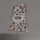 XIZYO Christmas Phone Case for iPhone 16, Cute Merry Christmas Pattern Clear Aesthetic Girls Kids Women Santa Slim TPU Shockproof Protective Case, Clear