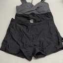 Women Tankini Swimsuits with Shorts - Two Piece Tummy Control Bathing Suits Top with Two Pockets Bottom Swimwear 20W