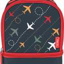 THERMOS Non- Licensed Dual Lunch Kit, Flight Path (One Size)