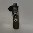 Multifunctional Survival Emergency Whistle for Kids with Compass Hiking Survival, Thermometer & Neck Lanyard | Emergency Safety Gear for Hiking, Camping, Kayaking, Boating, Climbing (Army Green)