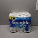 Sparkle Pick-A-Size Paper Towels, 6 Double Rolls (660 Sheets Total) - Strong 2-Ply Towels for Kitchen Cleanup and Everyday Messes