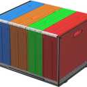 MaxGear Hanging File Organizer Box, Metal Mesh File Folder Storage Box for Letter Legal Size, Black Filing Box for Hanging File Folders, Hanging Folder Organizer for Desk, Office, School, Home