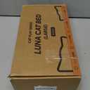 CHEERHOME PETS Sisal Cat Scratcher Bed for Indoor Cats Hammock for Scratching Pad Cat Chair Natural Sisal Scratch Post for Large Cats Scratcher Lounge, Wooden Cat Furniture(Large) (Standard)