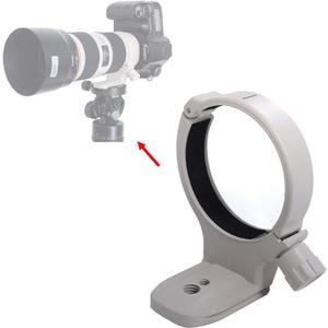 Metal Lens Support Collar Tripod Mount Ring for Canon EF 70-200mm f/4L USM, EF 70-200mm f/4L IS USM, EF 400mm f/5.6 L USM, EF 80-200mm f/2.8L -Bottom is Camera Quick Release Plate
