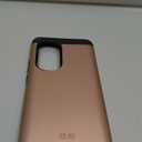 TUDIA DualShield Merge Phone Case for Motorola Edge 2022 - Shockproof, Military Grade, Slim, Non-Slip, Dual Layer, Heavy Duty & Protector Cover Protective Phone Case - Rose Gold