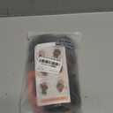 Ponytail Extension Long Curly Ponytail Hair Extension Natural Looking Synthetic Hairpiece for Women, Dark Brown & Dark Auburn Mixed