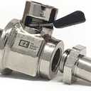 EZ-106(14mm-1.5) EZ Oil Drain Valve with removable Hose End Combo