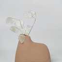 HD Designs Porcelain Vase, 7.9 in 