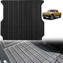 TripleAliners Truck Mat Compatible with 2022-2026 Rivian R1T Accessories, Truck Bed Mat Heavy Duty Custom Fit All Weather Protection TPE Pickup Liner