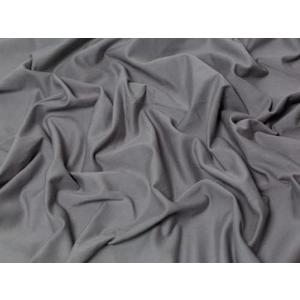 Cotton Elastane Jersey Stretch Knit Dress Fabric Pewter - per Yard