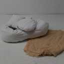 4PC Newborn Photography Props Baby Posing Aid Pillow Beans Bag 1pc Donut +3 pcs Posing Pillow Photograph Shoot Set for 0-3 Months Baby White