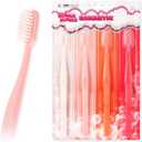 2 x SANGSI Embossed Bristle Toothbrush, Soft Toothbrushes for Adults - Sensitive Teeth and Gums Care - Perfect Travel Essentials  Bubble Bubble Romantic Pack of 4