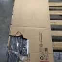 Novilla Queen Bed Frame with Headboard, Bed Frame Queen Size with Wood Slats Support, Linen Upholstered Adjustable Headboard, No Box Spring Needed, Heavy Duty Feet, Easy Assembly, Dark Grey