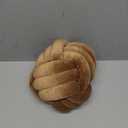 Petrella Knot Pillows Ball Round Throw Pillows Home Decor Cushion Decorative Aesthetic Throw Pillows Caramel 8inch