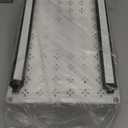 Delamu 3 Pack Pull Out Cabinet Organizer, 15.7"Deep Pull Out Drawers for Cabinets, Slide Out Drawers for Kitchen Cabinets, Bathroom Cabinet Organizer, Pantry (White)