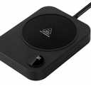 Coffee Mug Warmer, Coffee Warmer for Desk with Auto Shut Off & 3 Temperature Settings, Smart Coffee Cup Warmer for Desk, Candle Warmer for Tea, Milk, Coffee, Wax and Candle, Balck